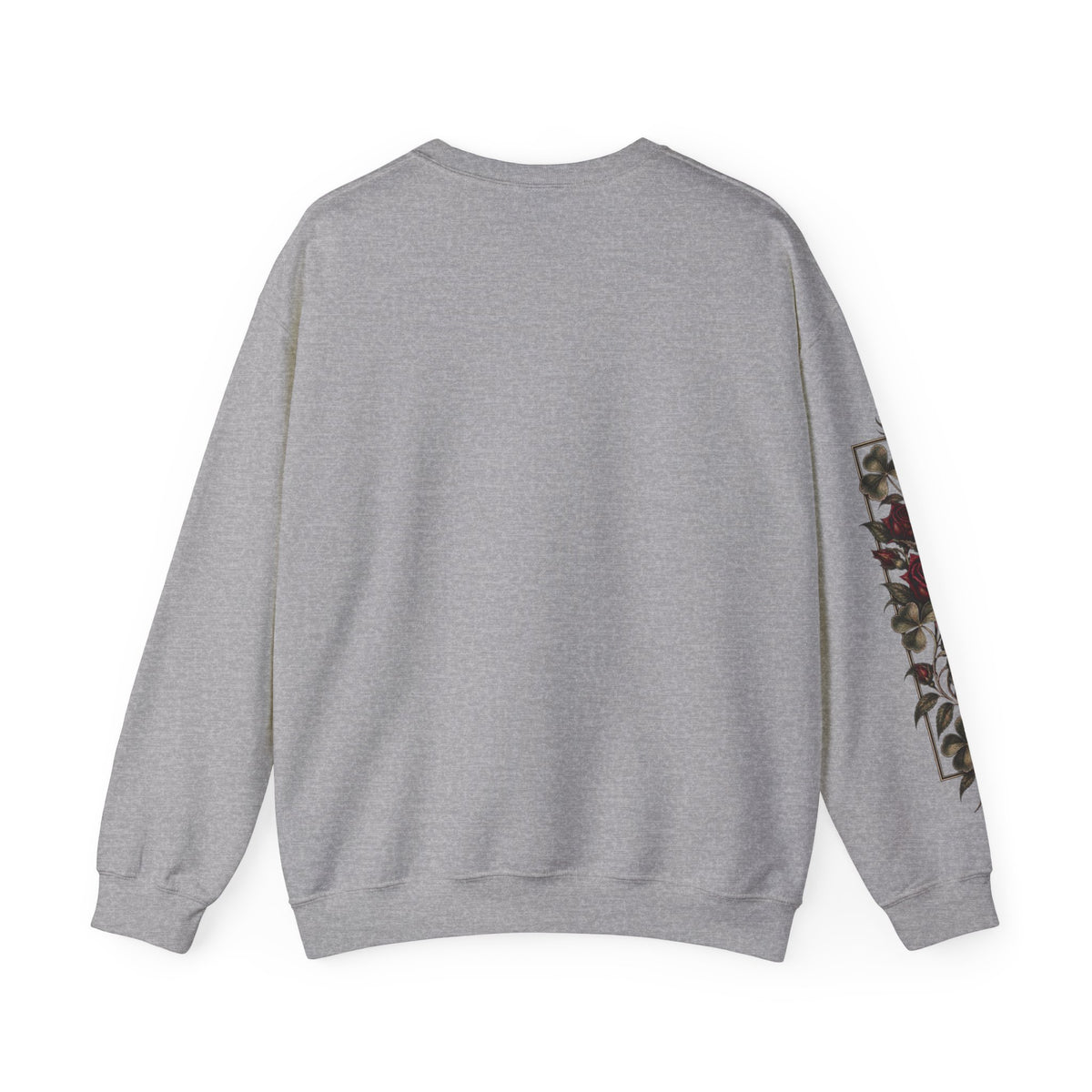 CLV Rose Sweatshirt, (Plain L-Arm)