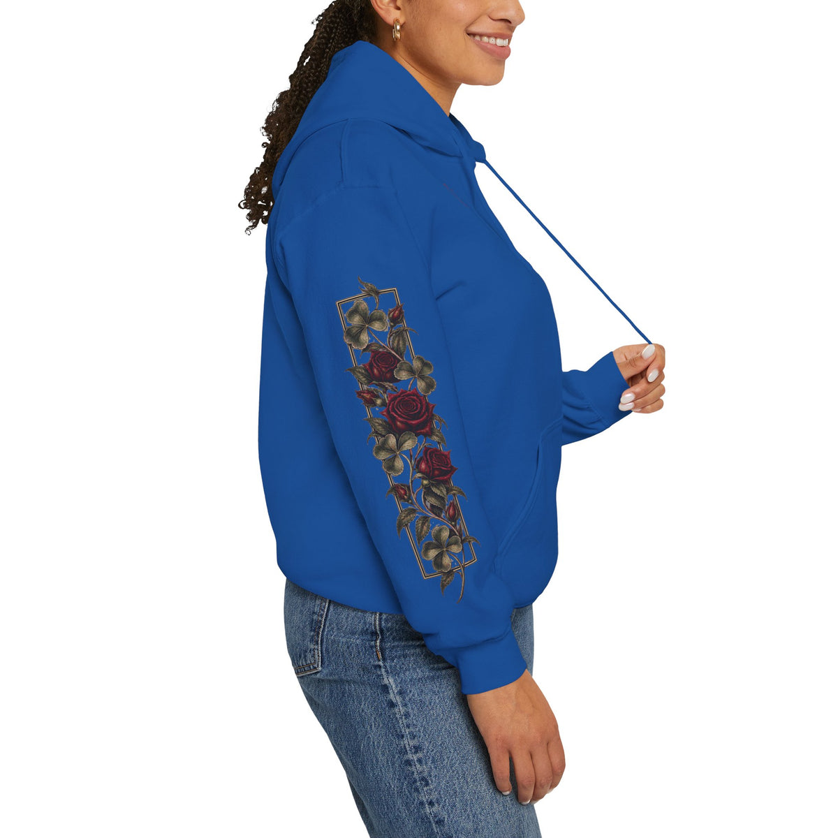 CLV Rose Hoodie (Plain L-Arm)