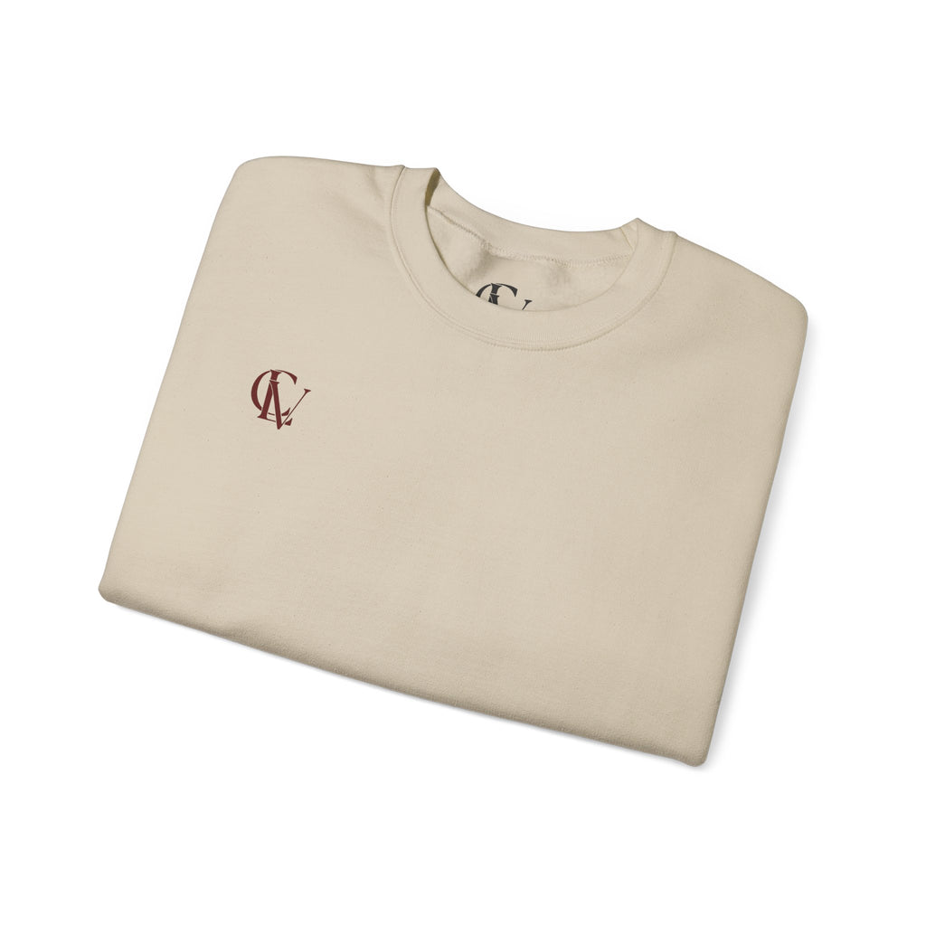 CLV Rose Sweatshirt, (Plain L-Arm)