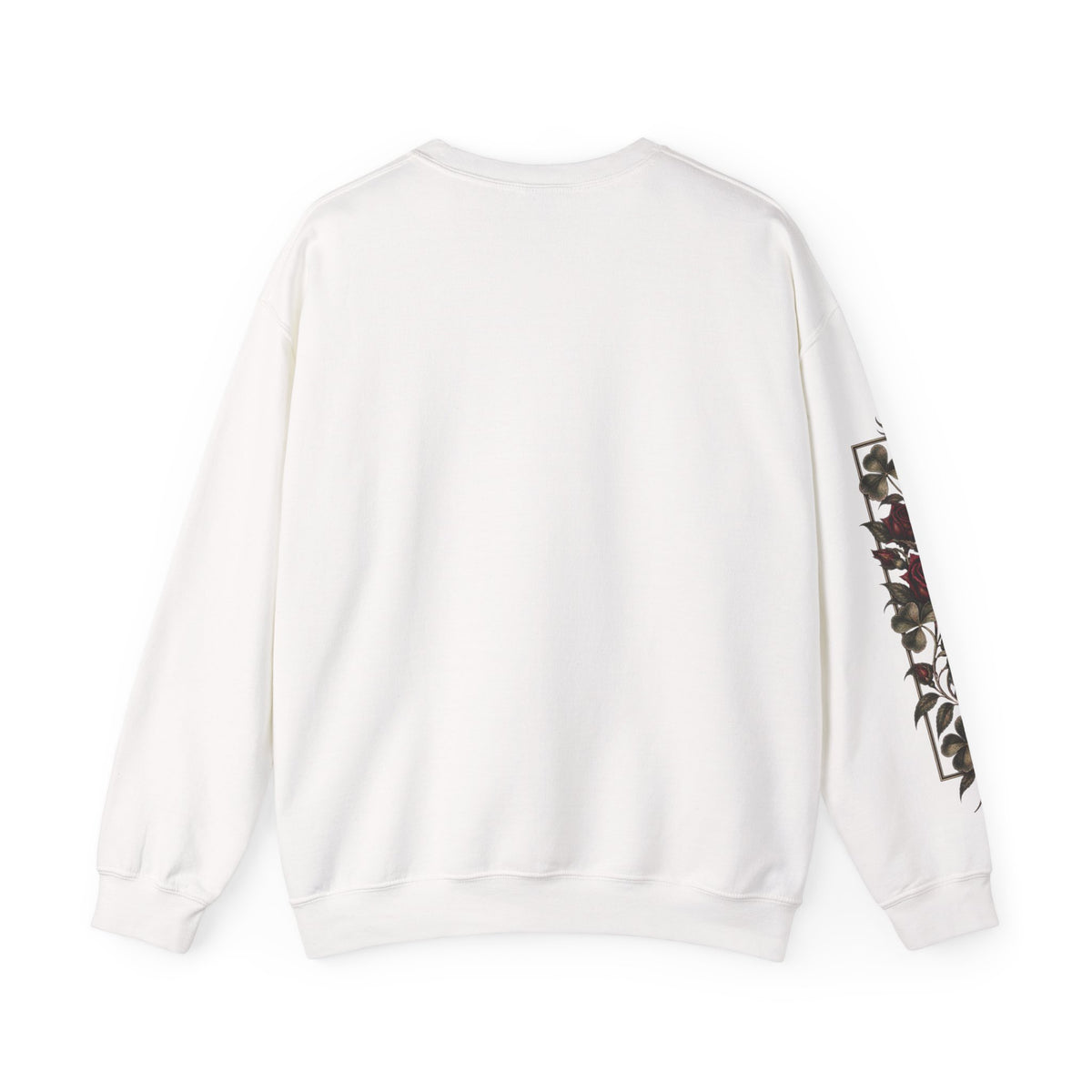 CLV Rose Sweatshirt, (Plain L-Arm)