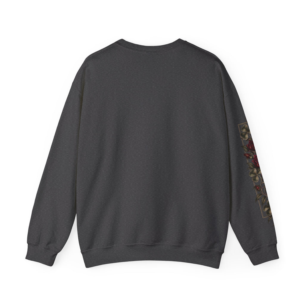 CLV Rose Sweatshirt, (Plain L-Arm)