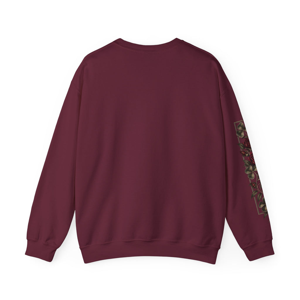 CLV Rose Sweatshirt, (Plain L-Arm)