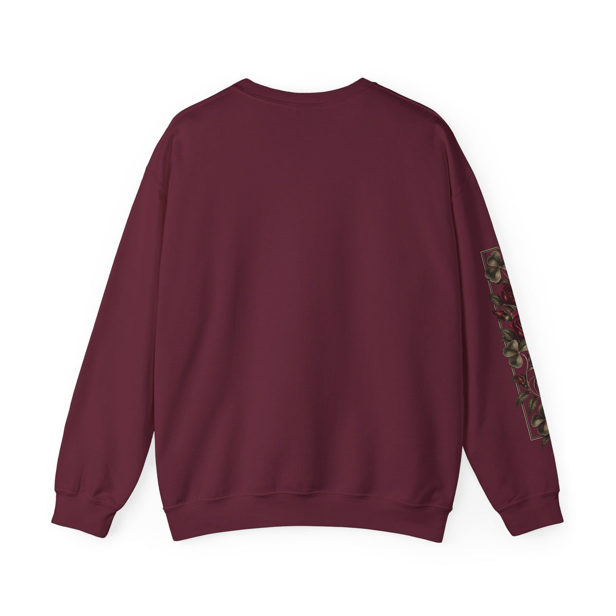 CLV Rose Sweatshirt, (Plain L-Arm)
