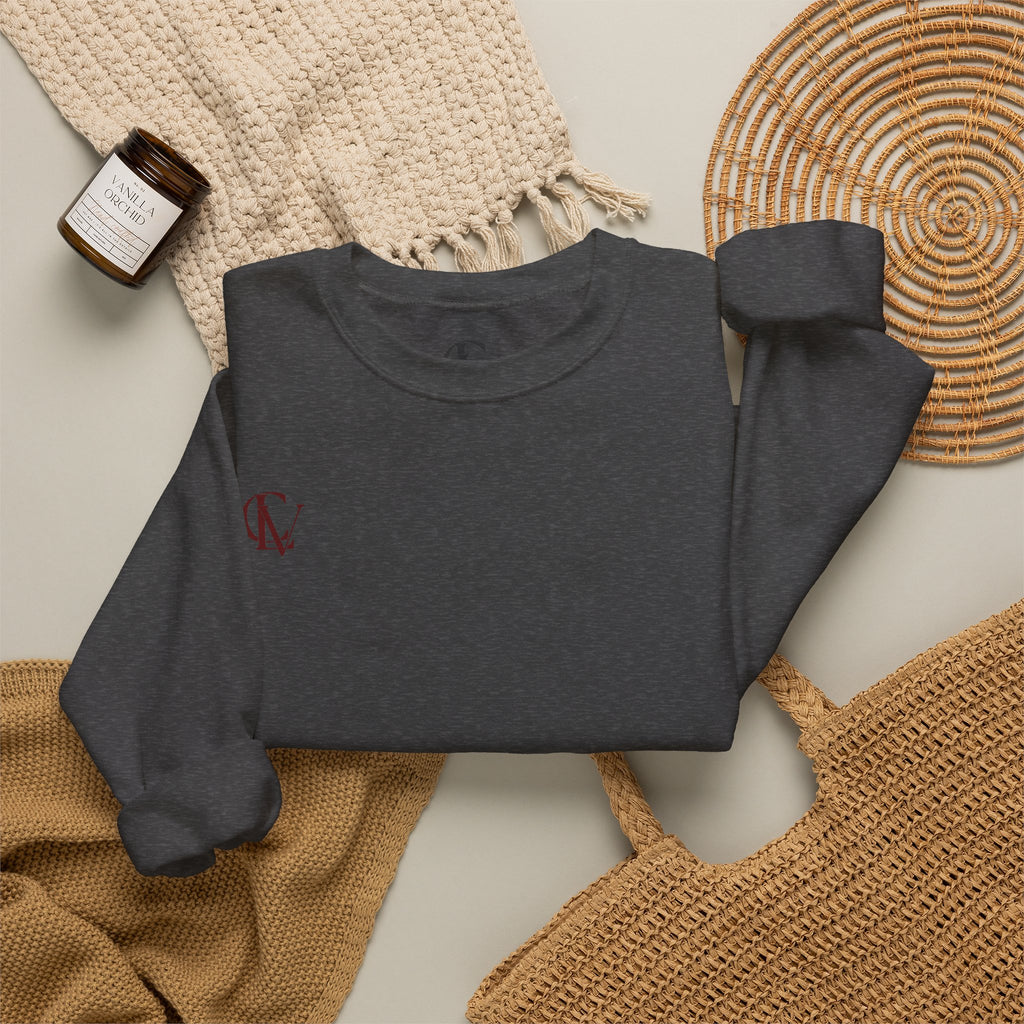 CLV Rose Sweatshirt, (Plain L-Arm)