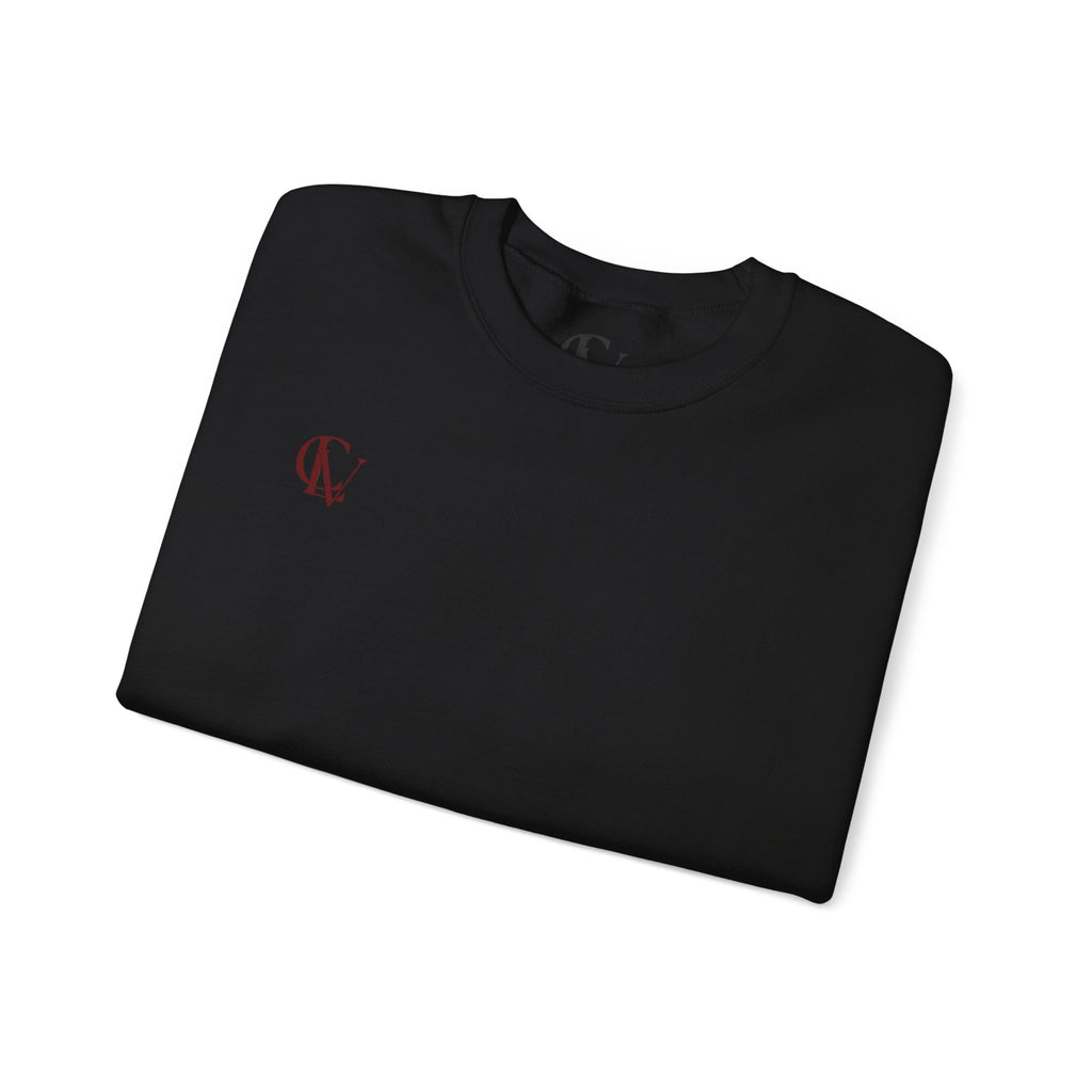 CLV Rose Sweatshirt, (Plain L-Arm)