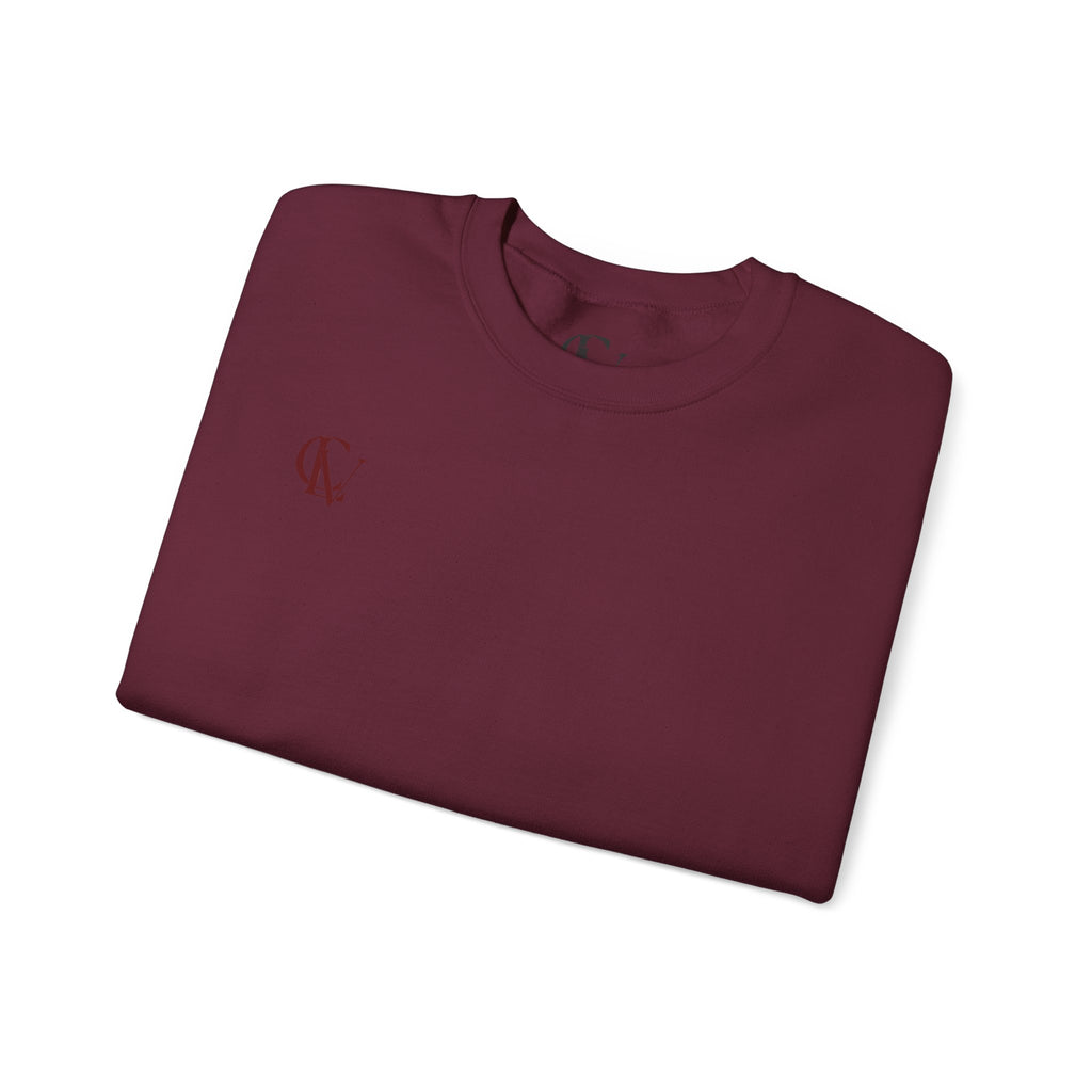 CLV Rose Sweatshirt, (Plain L-Arm)