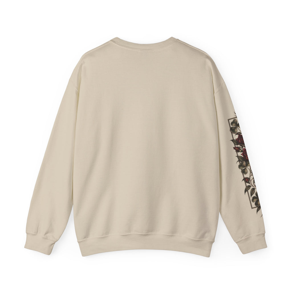 CLV Rose Sweatshirt, (Plain L-Arm)