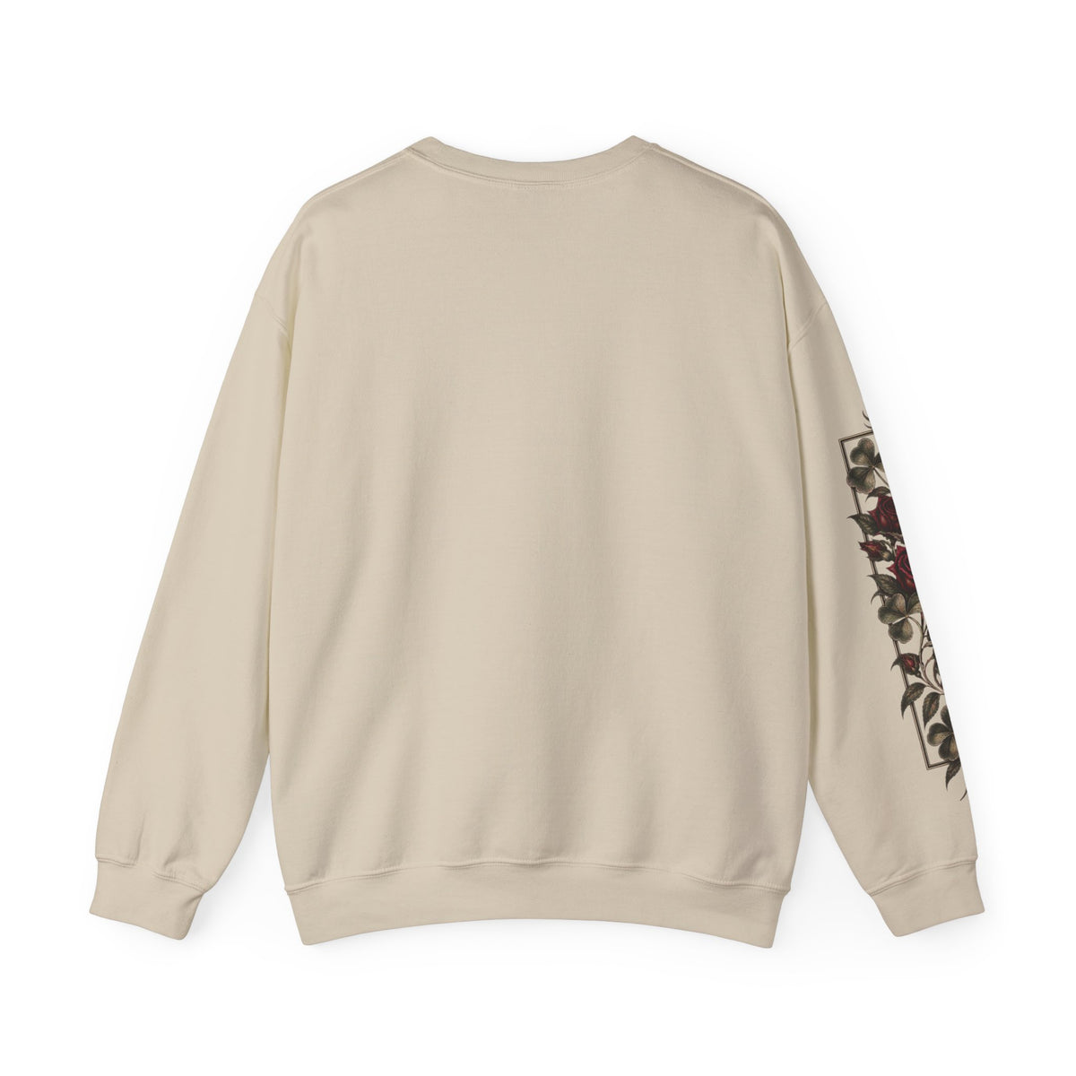 CLV Rose Sweatshirt, (Plain L-Arm)