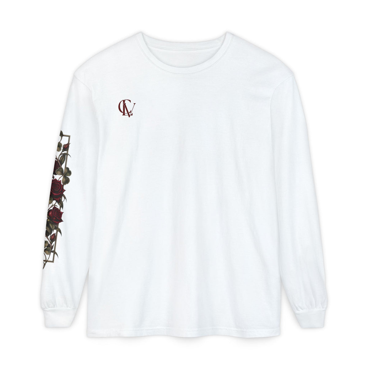 CLV Rose Long Sleeve, (Plain L-Arm)