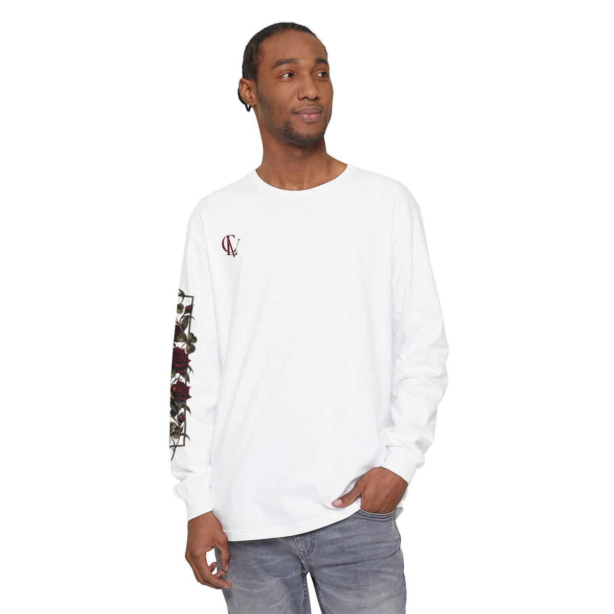 CLV Rose Long Sleeve, (Plain L-Arm)