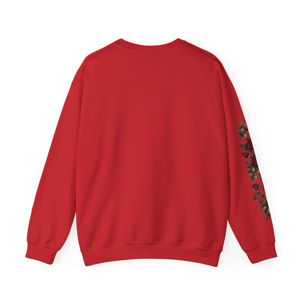 CLV Rose Sweatshirt, (Plain L-Arm)